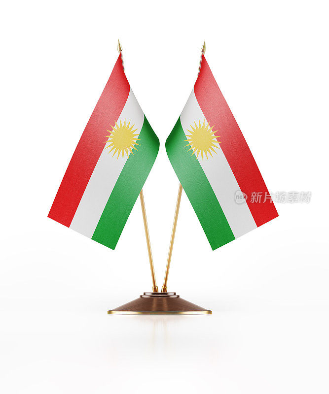 库尔德斯坦的微型旗帜