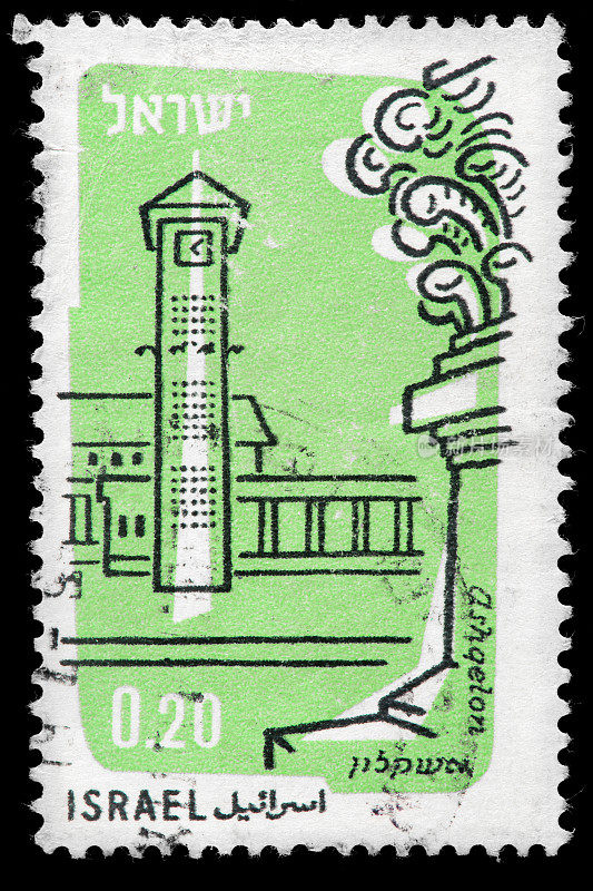 以色列老式邮票