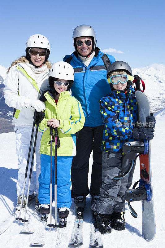 家庭滑雪