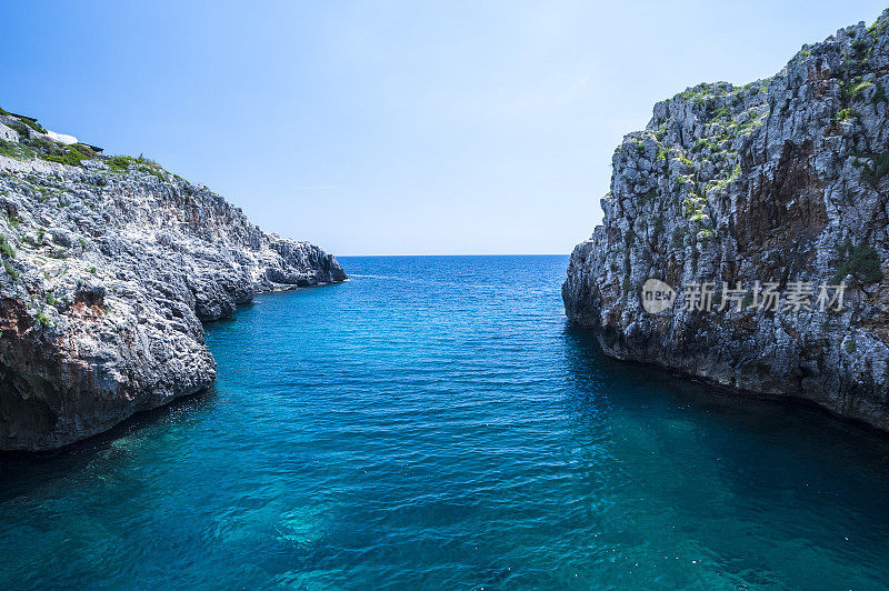 意大利阿普利亚的海景