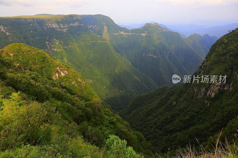 黑鬼峡谷，南里约热内卢大do，圣卡塔琳娜，巴西