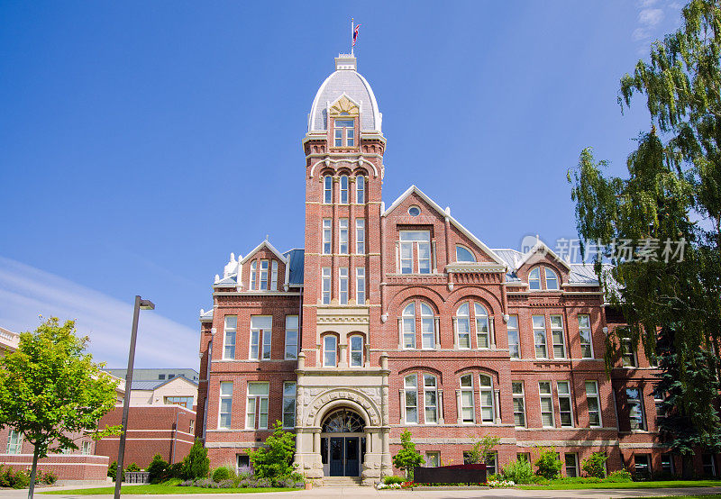 中央华盛顿大学校园的建筑，在埃伦斯堡，西澳大利亚州