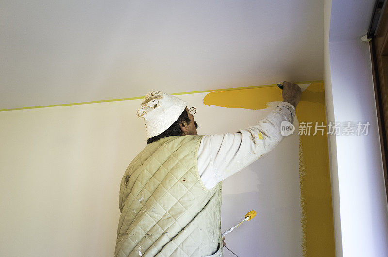 房屋油漆工油漆住宅住宅室内