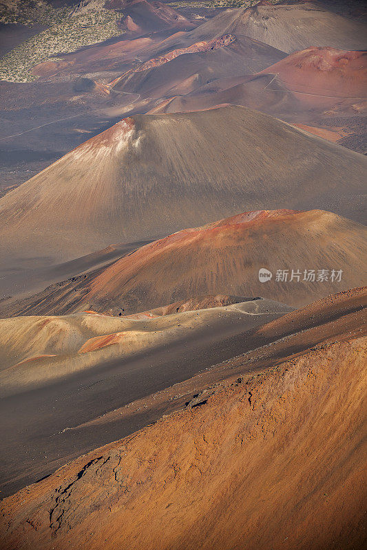 哈雷阿卡拉火山口，毛伊岛，夏威夷群岛