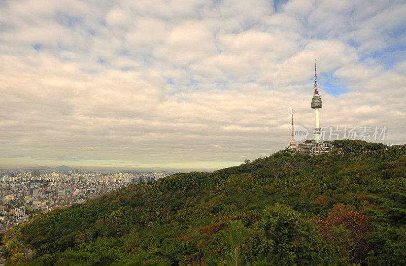 北首尔塔，韩国