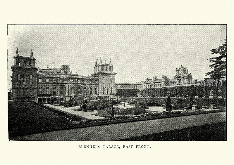 布莱尼姆宫，19世纪末