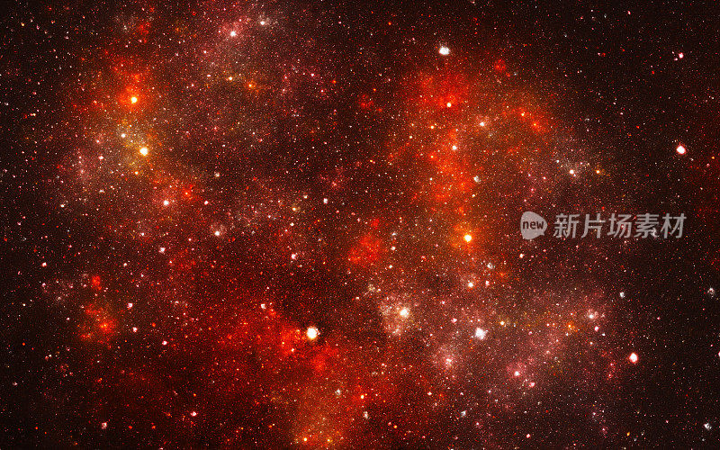 红色的恒星系统