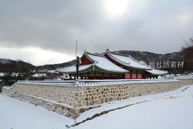 VD700南山雪上日