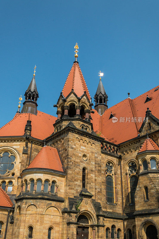 位于德累斯顿的加尼松教堂(Garnisonkirche)看起来像一座中世纪童话般的城堡