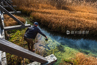 摄影师作品水下图像，朱利安阿尔卑斯，泽伦奇，戈伦斯卡，朱利安阿尔卑斯，斯洛文尼亚，欧洲