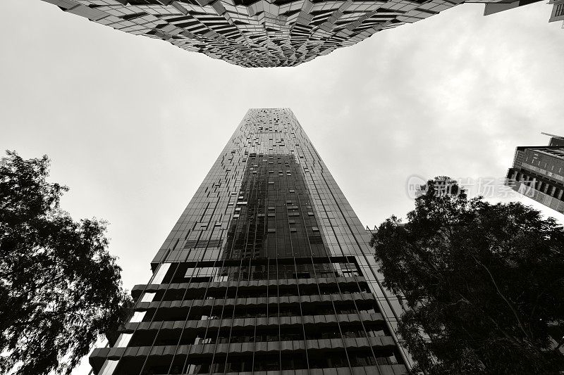 灯塔和维多利亚一号住宅摩天大楼，澳大利亚墨尔本