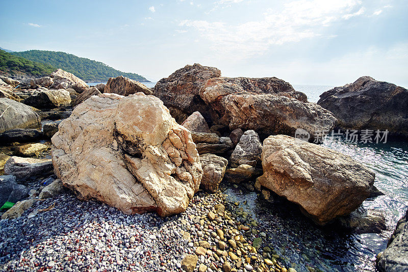 地中海的石头海角