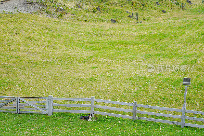 新西兰皇后镇，尼古拉斯山农场和瓦卡蒂普湖的黄昏景色