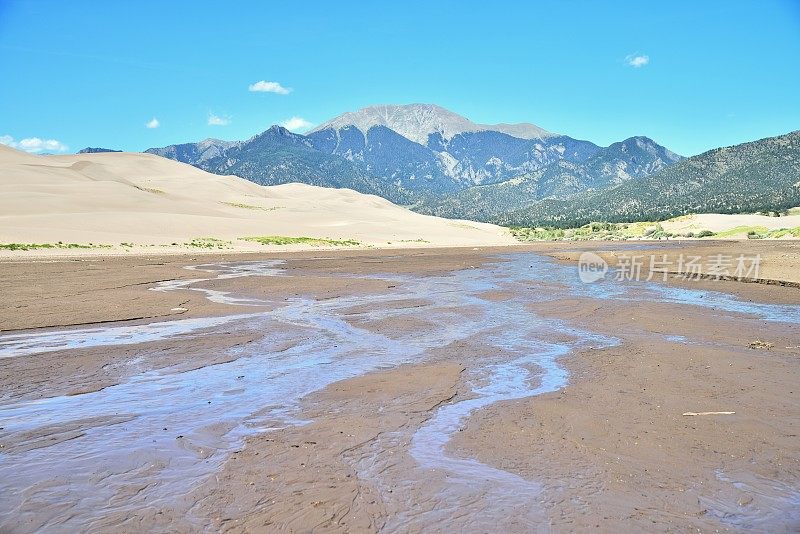 米达诺溪，大沙丘NP