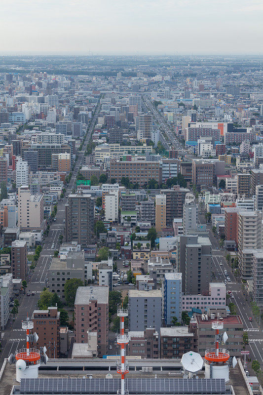 札幌市景观北海道，日本