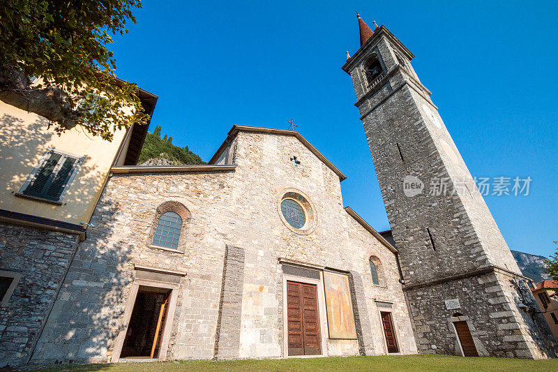 意大利科莫湖瓦雷纳的圣乔治教堂