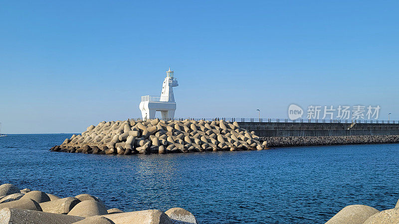 济州伊鹤头木马灯塔