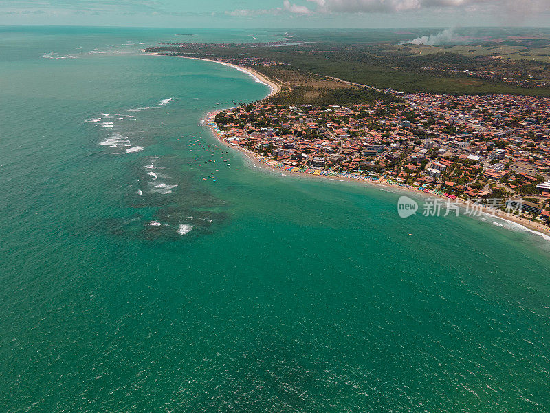 巴西伯南布哥加林哈斯海滩港