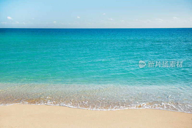 迈阿密海滩海洋背景