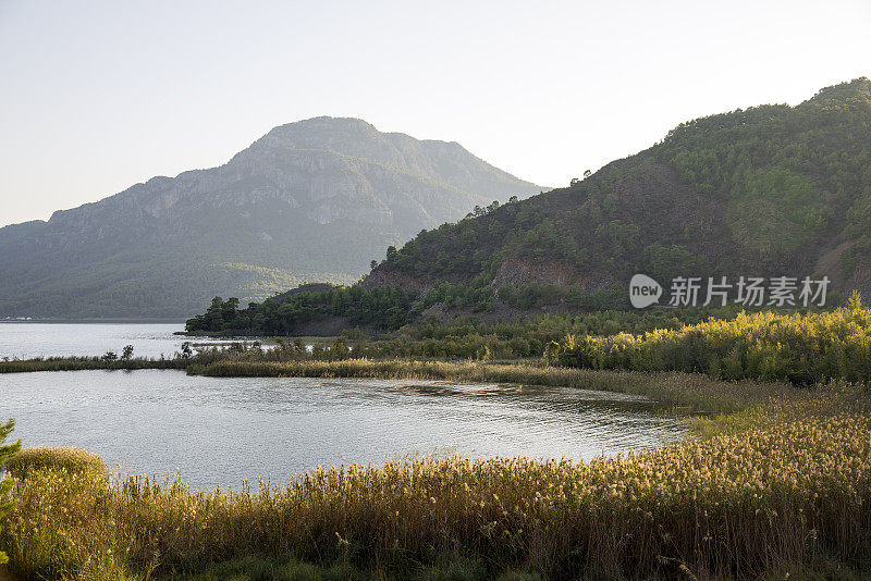 湖景