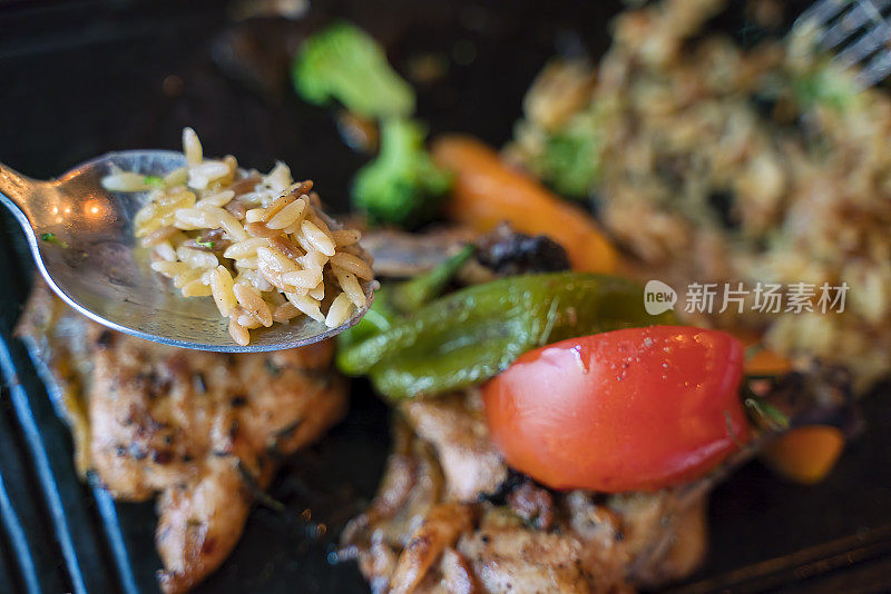 牛肉饭-印度香米配马德拉斯牛肉