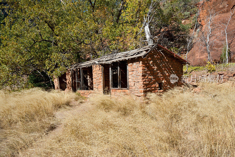 历史梅休小屋的鸡舍