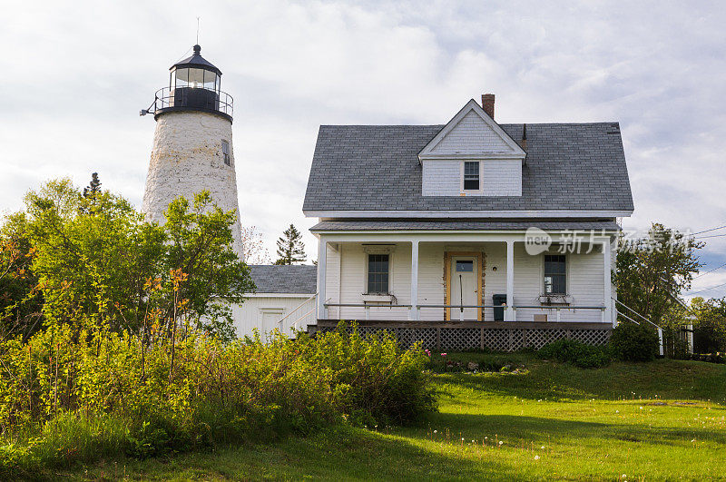 骰子头Lighthouse-Castine