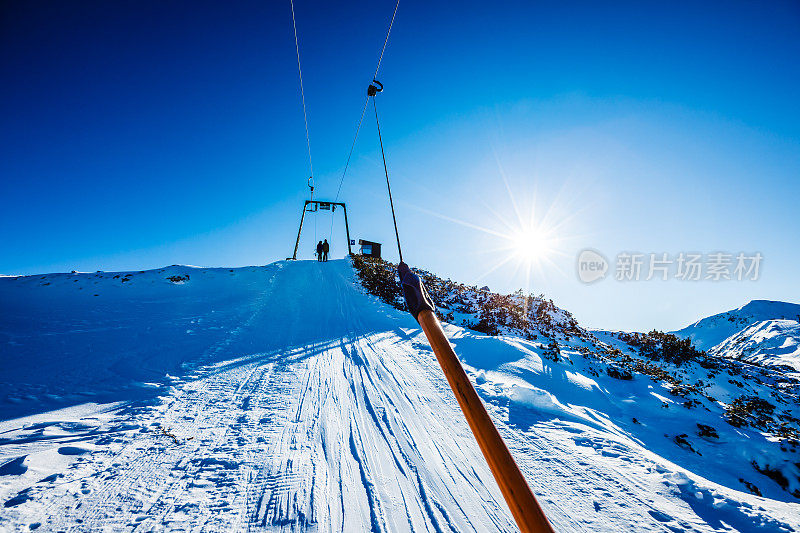 冬季滑雪胜地