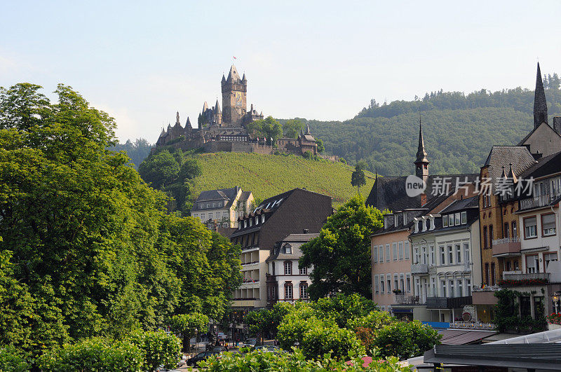 城市的Cochem(德国)