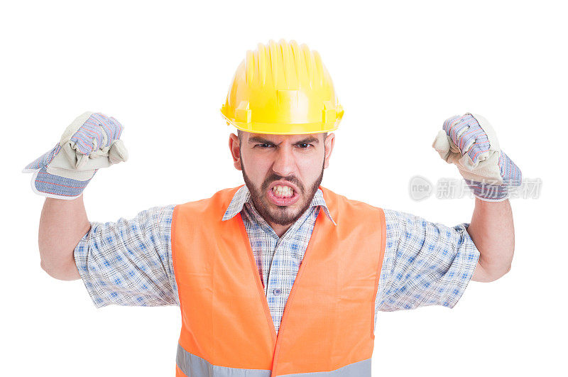 男建筑工人或建筑工人