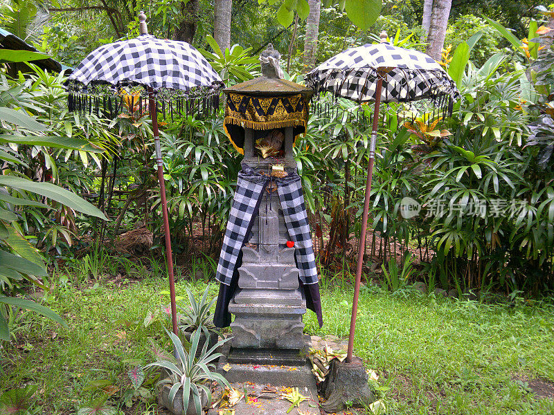 印度尼西亚巴厘岛的印度教小庙