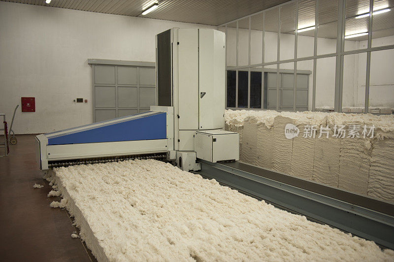 现代纺织工厂