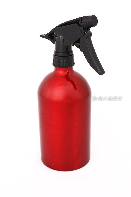 红色喷雾瓶