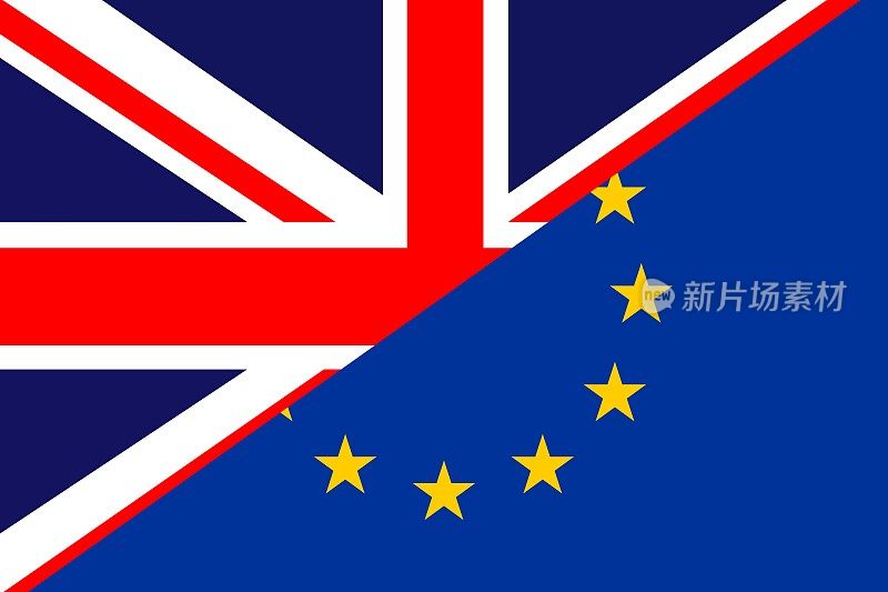 英国国旗对欧盟