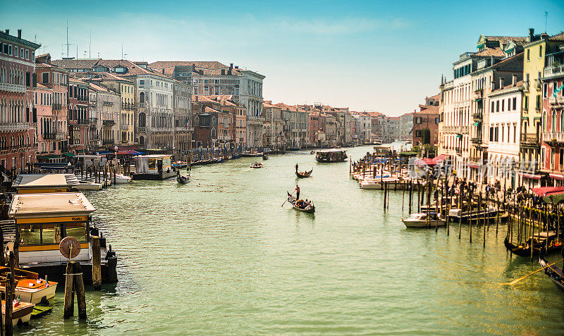 威尼斯的大运河
