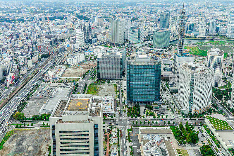 日本横滨的城市