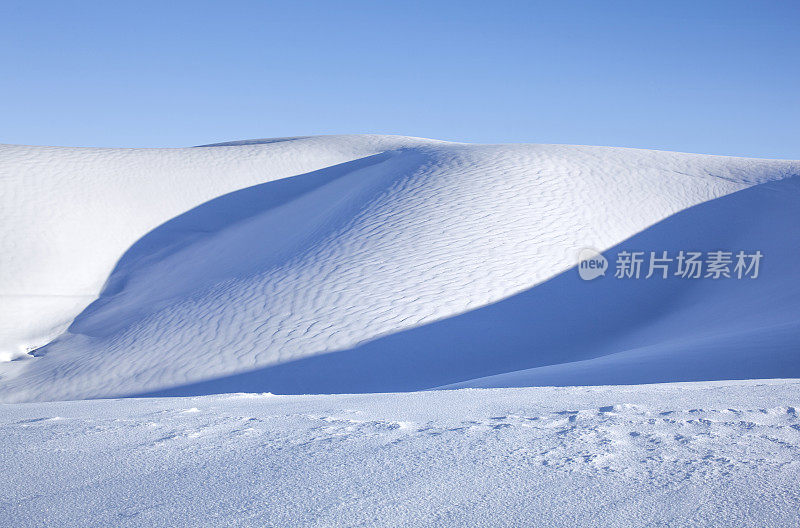 下雪的景色