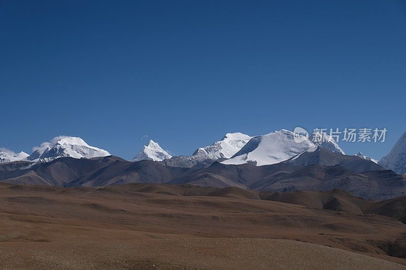 西藏的喜马拉雅山