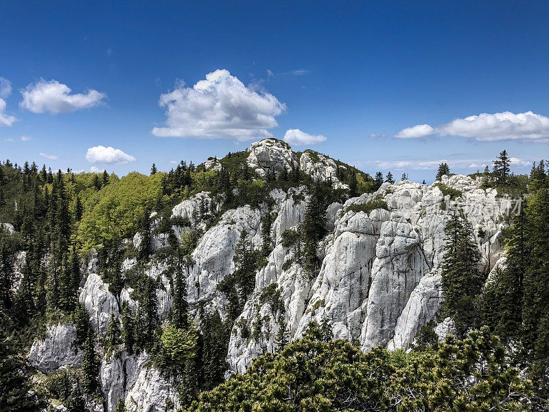 Velebit山景