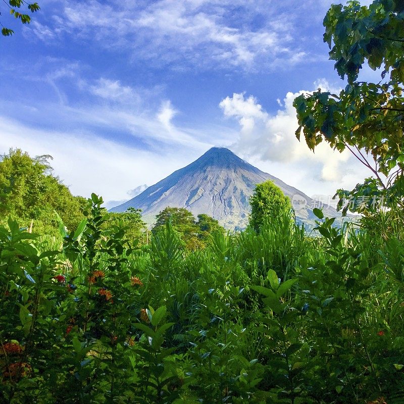 哥斯达黎加火山