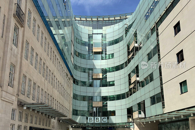 英国广播公司总部，位于英国伦敦波特兰广场。