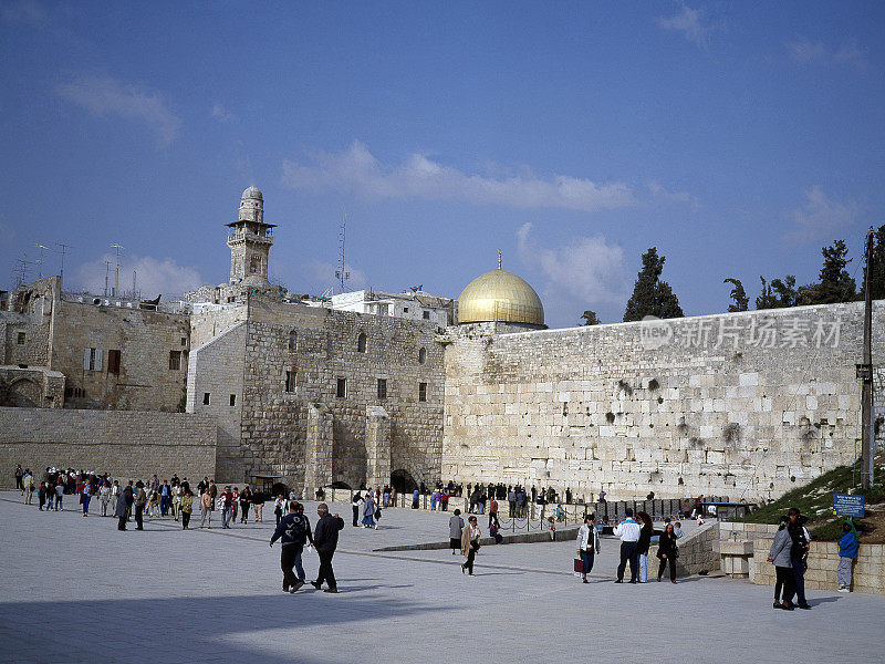 以色列耶路撒冷的西墙