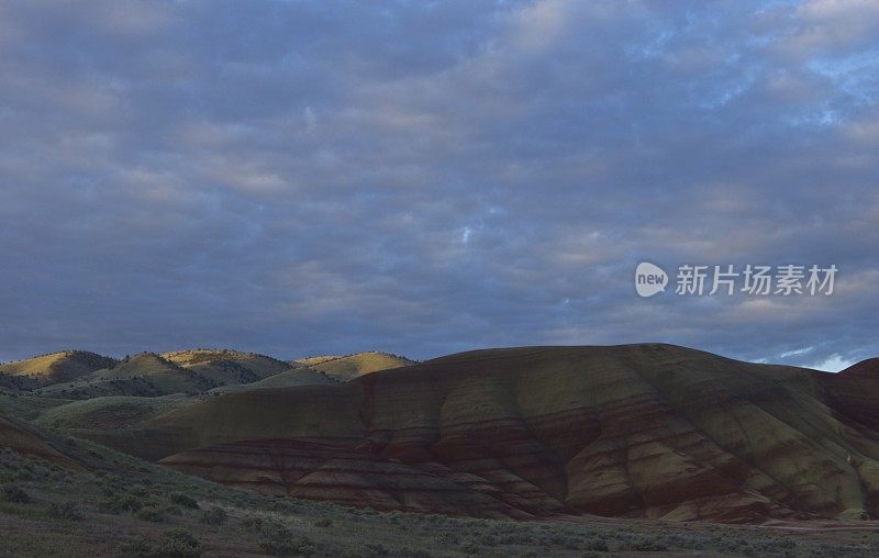 画山的晨曦