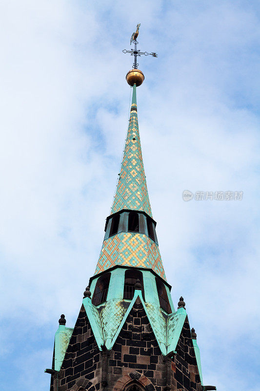 圣洛伦特教堂钟楼顶
