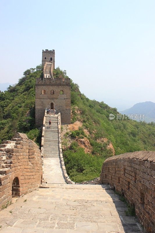 夏天的长城，中国金山岭