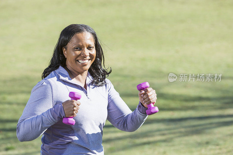 非裔美国妇女锻炼