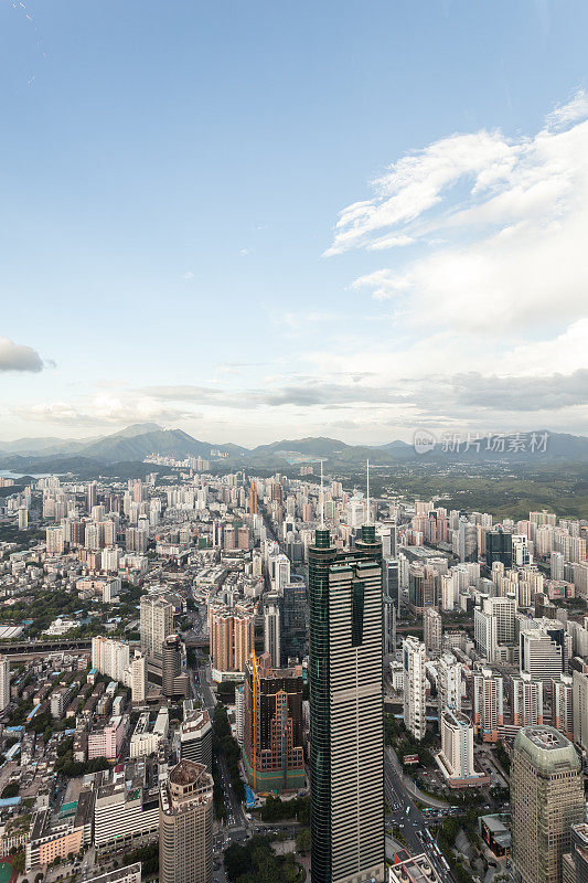 深圳天际线白天