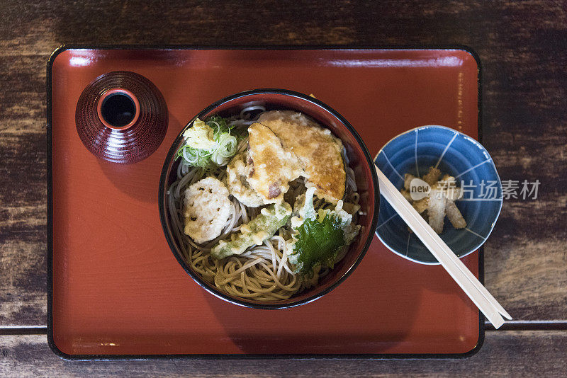 传统日式荞麦面餐厅