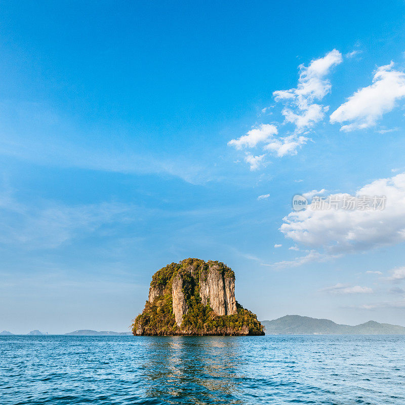 泰国安达曼海中的岛屿