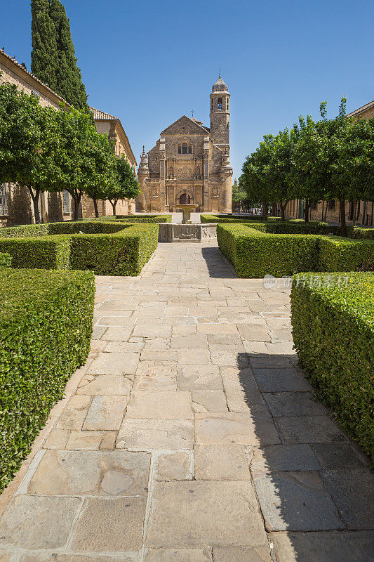 西班牙安达卢西亚乌贝达的萨尔瓦多教堂